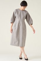 【マルティニーク/martinique】のラメリネンコクーンワンピース 人気、トレンドファッション・服の通販 founy(ファニー) ファッション Fashion レディースファッション Fashion for Women ワンピース Dresses チュニック Tunic Tops & Dresses おすすめ Recommended / Our Picks チュニック Tunic, Long Top フォルム Silhouette, Form リネン Linen, Linen Fabric ロング Long, Long-Length thumbnail グレー|ID: prp329100004358360 ipo3291000000035041509