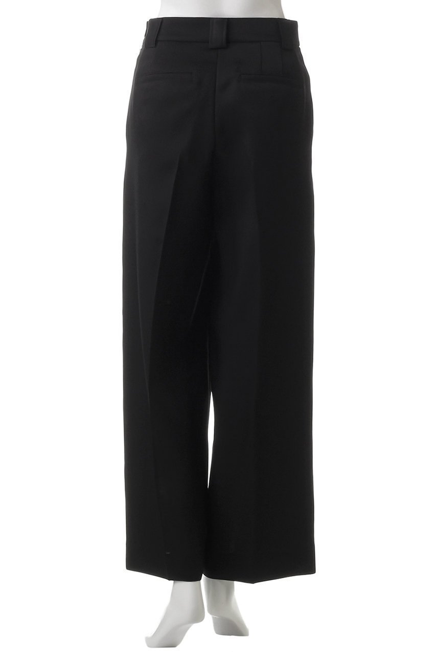 【ランバン オン ブルー/LANVIN en Bleu】のシルキーダブルクロスストレートワイドパンツ 人気、トレンドファッション・服の通販 founy(ファニー) 　ファッション　Fashion　レディースファッション　WOMEN　パンツ　Pants　なめらか　Smooth　シルキー　Silky　ストレート　Straight　ワイド　Wide　エレガント 上品　Elegant　再入荷　Restock/Back In Stock/Re Arrival　other-4|ID: prp329100004358361 ipo3291000000031343458