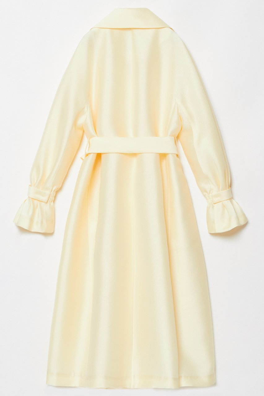 【アルアバイル/allureville】の【LOULOU WILLOUGHBY】シルキーダブルクロスドレスコート 人気、トレンドファッション・服の通販 founy(ファニー) 　ファッション　Fashion　レディースファッション　WOMEN　アウター　Coat Outerwear　コート　Coats　ワンピース　Dress　ドレス　Party Dresses　エレガント 上品　Elegant　ドレス　Dress　ロング　Long　other-2|ID: prp329100004358371 ipo3291000000031343555