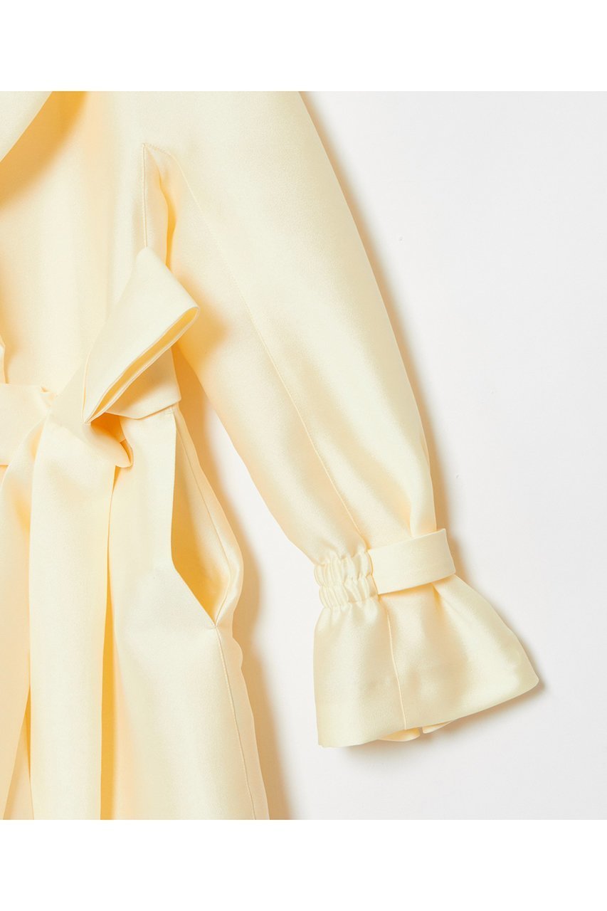 【アルアバイル/allureville】の【LOULOU WILLOUGHBY】シルキーダブルクロスドレスコート 人気、トレンドファッション・服の通販 founy(ファニー) ファッション Fashion レディースファッション Fashion for Women アウター Coat / Outerwear Collection コート・ロングコート・ピーコート Long Coats, Peacoats & More ワンピース Dresses フォーマル・パーティードレス・結婚式用ドレス Elegant & Casual Dresses エレガント 上品 Elegant ドレス Dress, One-Piece ロング Long, Long-Length 再入荷 Restock / Back in Stock other-5|ID: prp329100004358371 ipo3291000000035054324