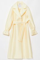 【アルアバイル/allureville】の【LOULOU WILLOUGHBY】シルキーダブルクロスドレスコート 人気、トレンドファッション・服の通販 founy(ファニー) ファッション Fashion レディースファッション Fashion for Women アウター Coat / Outerwear Collection コート・ロングコート・ピーコート Long Coats, Peacoats & More ワンピース Dresses フォーマル・パーティードレス・結婚式用ドレス Elegant & Casual Dresses エレガント 上品 Elegant ドレス Dress, One-Piece ロング Long, Long-Length |ID:prp329100004358371