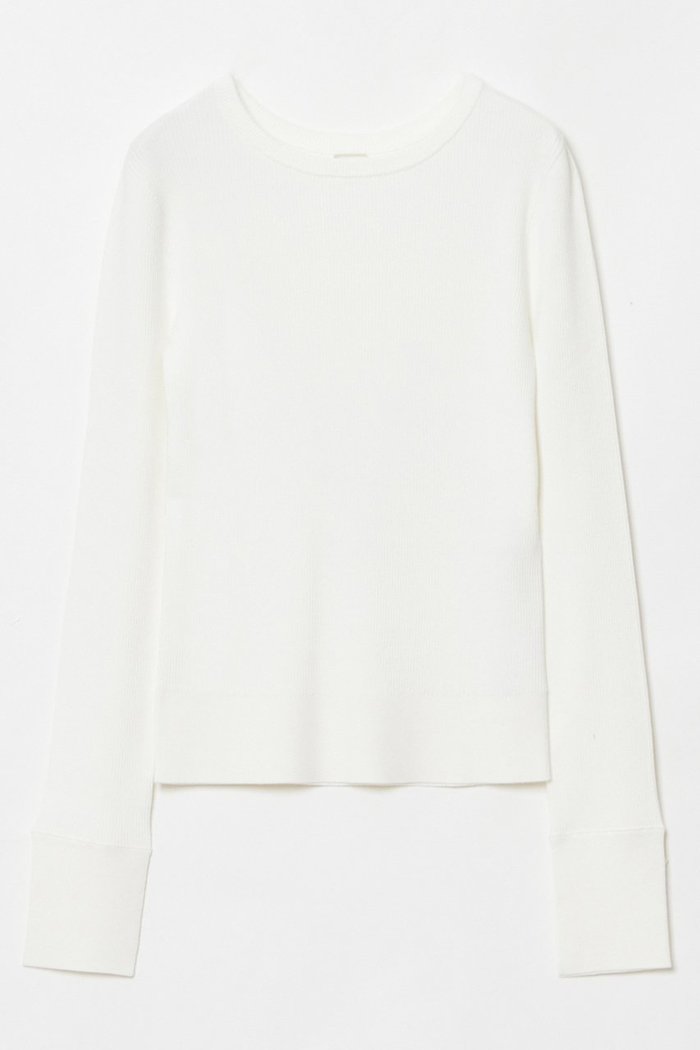【アルアバイル/allureville】の【LOULOU WILLOUGHBY】2WAY RIB プルオーバー インテリア・キッズ・メンズ・レディースファッション・服の通販 founy(ファニー) https://founy.com/ ファッション Fashion レディースファッション WOMEN トップス・カットソー Tops/Tshirt ニット Knit Tops プルオーバー Pullover シンプル Simple フィット Fit |ID: prp329100004358373 ipo3291000000030462752