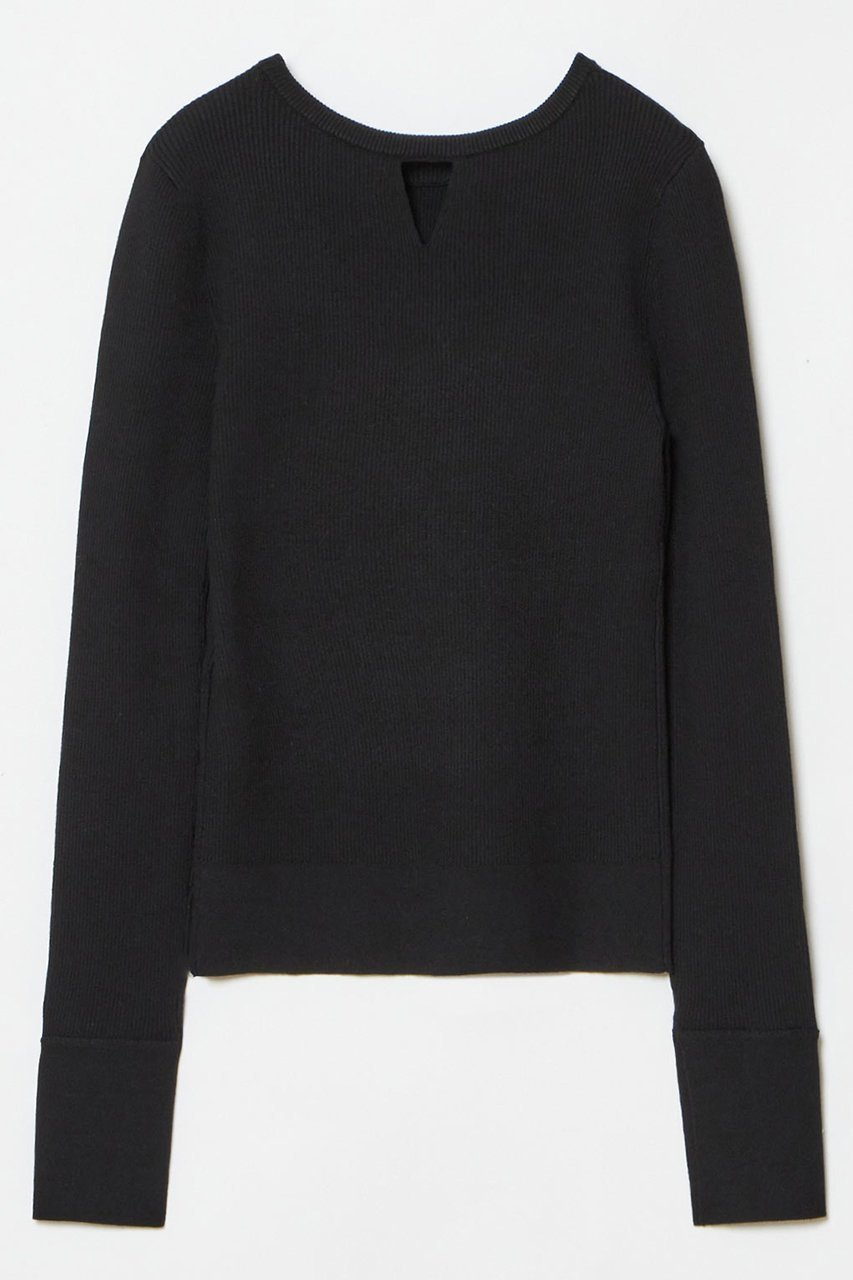 【アルアバイル/allureville】の【LOULOU WILLOUGHBY】2WAY RIB プルオーバー 人気、トレンドファッション・服の通販 founy(ファニー) 　ファッション　Fashion　レディースファッション　Fashion for Women　トップス・カットソー　Cut & Sew Tops　ニット　Knit Tops & Sweaters　カジュアルプルオーバー・ニットトップス　Pullovers & Knit Tops / Casual Pullovers　シンプル　Simple, Minimal　フィット　Fit, Slim Fit　再入荷　Restock / Back in Stock　other-2|ID: prp329100004358373 ipo3291000000032705606