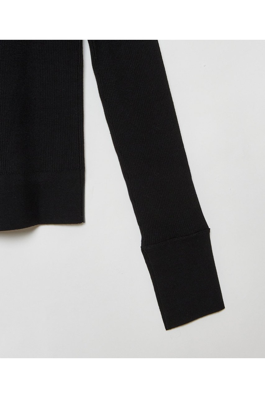 【アルアバイル/allureville】の【LOULOU WILLOUGHBY】2WAY RIB プルオーバー 人気、トレンドファッション・服の通販 founy(ファニー) 　ファッション　Fashion　レディースファッション　Fashion for Women　トップス・カットソー　Cut & Sew Tops　ニット　Knit Tops & Sweaters　カジュアルプルオーバー・ニットトップス　Pullovers & Knit Tops / Casual Pullovers　シンプル　Simple, Minimal　フィット　Fit, Slim Fit　再入荷　Restock / Back in Stock　other-4|ID: prp329100004358373 ipo3291000000032705608