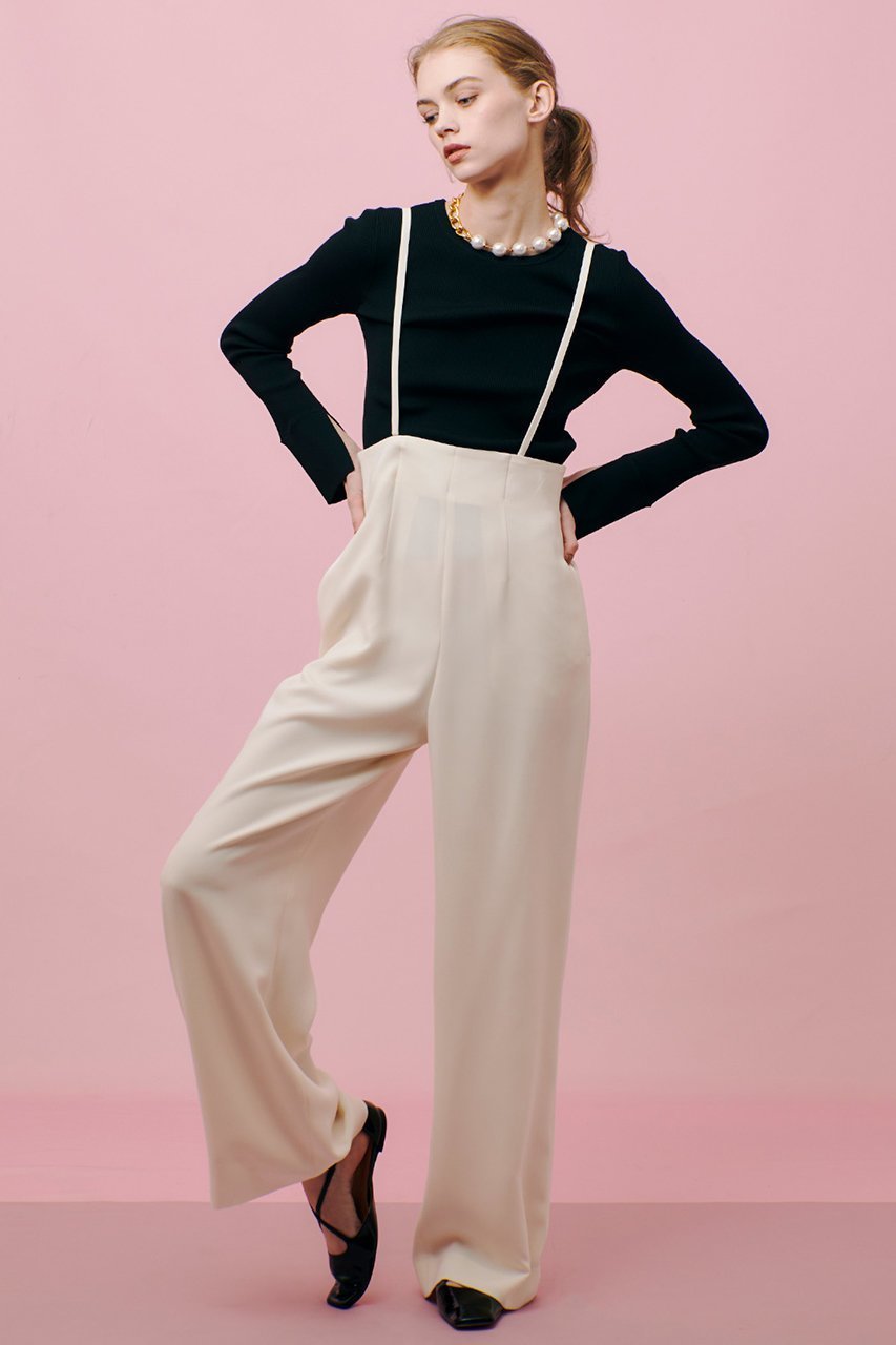 【アルアバイル/allureville】の【LOULOU WILLOUGHBY】2WAY RIB プルオーバー 人気、トレンドファッション・服の通販 founy(ファニー) 　ファッション　Fashion　レディースファッション　Fashion for Women　トップス・カットソー　Cut & Sew Tops　ニット　Knit Tops & Sweaters　カジュアルプルオーバー・ニットトップス　Pullovers & Knit Tops / Casual Pullovers　シンプル　Simple, Minimal　フィット　Fit, Slim Fit　再入荷　Restock / Back in Stock　other-7|ID: prp329100004358373 ipo3291000000032705613