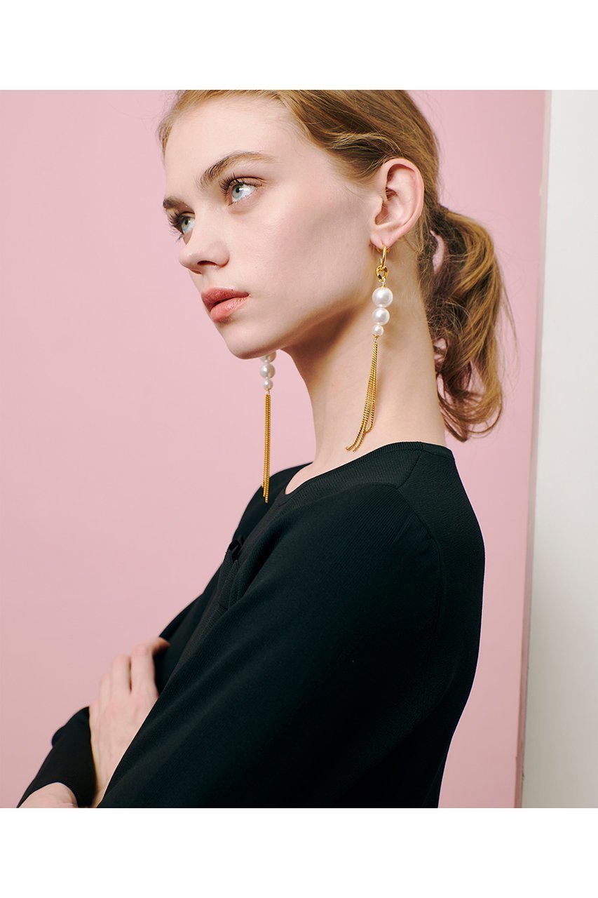 【アルアバイル/allureville】の【LOULOU WILLOUGHBY】スカラップニットワンピース 人気、トレンドファッション・服の通販 founy(ファニー) 　ファッション　Fashion　レディースファッション　Fashion for Women　ワンピース　Dresses　ニットワンピース　Knit Dresses　チュニック　Tunic Tops & Dresses　エレガント 上品　Elegant　シンプル　Simple, Minimal　スカラップ　Scallop, Scalloped Edge　チュニック　Tunic, Long Top　ロング　Long, Long-Length　再入荷　Restock / Back in Stock　other-4|ID: prp329100004358375 ipo3291000000032705639