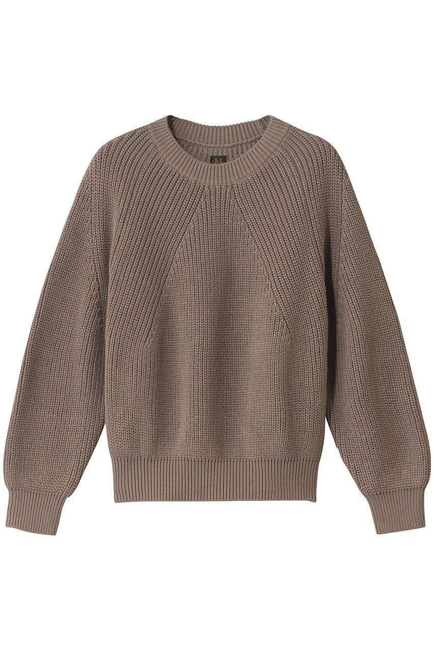 【バトナー/BATONER】のシグネチャークルーネック インテリア・キッズ・メンズ・レディースファッション・服の通販 founy(ファニー) 　ファッション　Fashion　レディースファッション　Fashion for Women　トップス・カットソー　Cut & Sew Tops　ニット　Knit Tops & Sweaters　カジュアルプルオーバー・ニットトップス　Pullovers & Knit Tops / Casual Pullovers　シンプル　Simple, Minimal　トープ|ID: prp329100004358383 ipo3291000000032952734