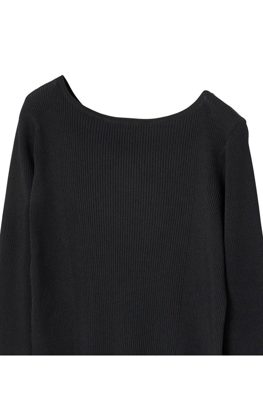 【アナイ/ANAYI】のレーヨンナイロンリブプルオーバー 人気、トレンドファッション・服の通販 founy(ファニー) 　ファッション　Fashion　レディースファッション　Fashion for Women　トップス・カットソー　Cut & Sew Tops　ニット　Knit Tops & Sweaters　カジュアルプルオーバー・ニットトップス　Pullovers & Knit Tops / Casual Pullovers　なめらか　Smooth, Silky Texture　ストレッチ　Stretch, Stretchy Fabric　other-3|ID: prp329100004358394 ipo3291000000032945891