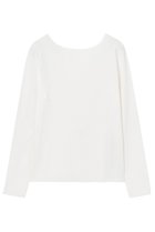 【アナイ/ANAYI】のレーヨンナイロンリブプルオーバー 人気、トレンドファッション・服の通販 founy(ファニー) ファッション Fashion レディースファッション Fashion for Women トップス・カットソー Cut & Sew Tops ニット Knit Tops & Sweaters カジュアルプルオーバー・ニットトップス Pullovers & Knit Tops / Casual Pullovers なめらか Smooth, Silky Texture ストレッチ Stretch, Stretchy Fabric 再入荷 Restock / Back in Stock thumbnail ホワイト|ID: prp329100004358394 ipo3291000000035053427