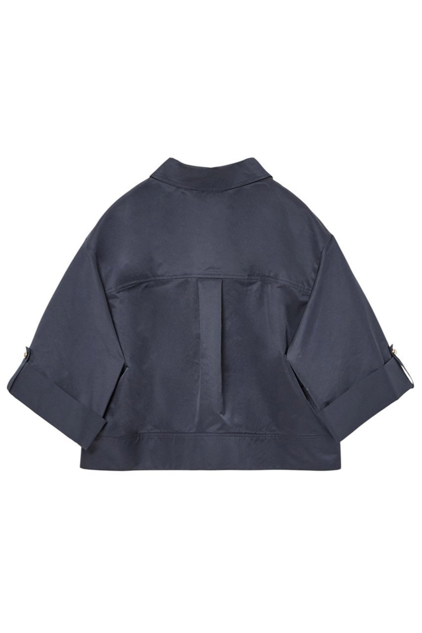 【アナイ/ANAYI】のツイルクロップドシャツ 人気、トレンドファッション・服の通販 founy(ファニー) 　ファッション　Fashion　レディースファッション　Fashion for Women　トップス・カットソー　Cut & Sew Tops　シャツ・ブラウス・オフィスカジュアル　Elegant Blouses & Button-Ups　おすすめ　Recommended / Our Picks　ショート　Short, Short Length　ジャケット　Jacket, Outerwear　スリーブ　Sleeve, Long Sleeve / Short Sleeve　セットアップ　Set-Up, Coordinated Outfit　タフタ　Taffeta, Structured Fabric　タンブラー　Tumbler, Travel Mug　メタル　Metal, Metal Parts　再入荷　Restock / Back in Stock　other-2|ID: prp329100004358396 ipo3291000000035054801