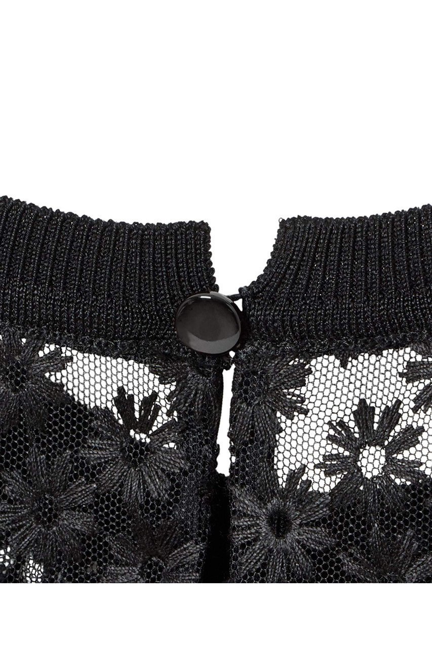 【アナイ/ANAYI】のフラワー刺繍ノースリーブブラウス 人気、トレンドファッション・服の通販 founy(ファニー) 　ファッション　Fashion　レディースファッション　Fashion for Women　トップス・カットソー　Cut & Sew Tops　キャミソール&ノースリーブ　Camisoles & Sleeveless Tops　シャツ・ブラウス・オフィスカジュアル　Elegant Blouses & Button-Ups　おすすめ　Recommended / Our Picks　アイレット　Eyelet Lace　ギャザー　Gathered, Ruffled　チュール　Tulip, Tulip Motif　ドッキング　Docking, Mixed Material　ノースリーブ　Sleeveless, No-Sleeve　フェミニン　Feminine, Girly　フラワー　Flower, Floral　モチーフ　Motif, Design Theme　ランダム　Random, Irregular　再入荷　Restock / Back in Stock　other-5|ID: prp329100004358397 ipo3291000000035051929