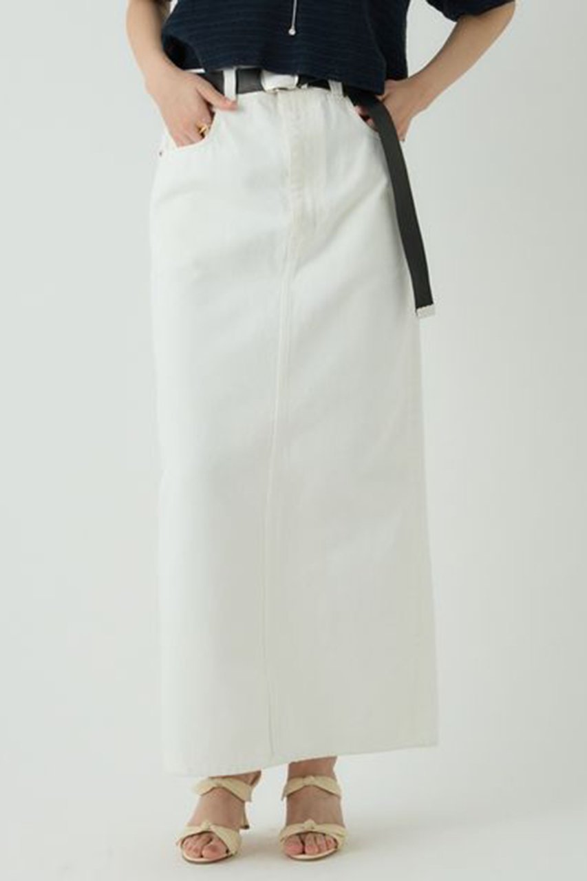 【カオス/Chaos】の【WHY NOT NOW】プルーフデニムスカート 人気、トレンドファッション・服の通販 founy(ファニー) 　ファッション　Fashion　レディースファッション　Fashion for Women　スカート　Skirts　デニムスカート・カジュアルスカート　Denim Skirts　ロングスカート　Long Skirts / Maxi & Midi Skirts　シンプル　Simple, Minimal　デニム　Denim, Jeans Material　ロング　Long, Long-Length　 other-1|ID: prp329100004358401 ipo3291000000032824715