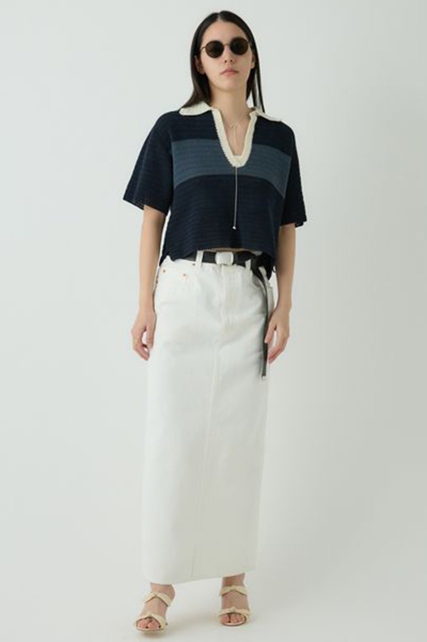【カオス/Chaos】の【WHY NOT NOW】プルーフデニムスカート 人気、トレンドファッション・服の通販 founy(ファニー) 　ファッション　Fashion　レディースファッション　Fashion for Women　スカート　Skirts　デニムスカート・カジュアルスカート　Denim Skirts　ロングスカート　Long Skirts / Maxi & Midi Skirts　シンプル　Simple, Minimal　デニム　Denim, Jeans Material　ロング　Long, Long-Length　other-2|ID: prp329100004358401 ipo3291000000032824717