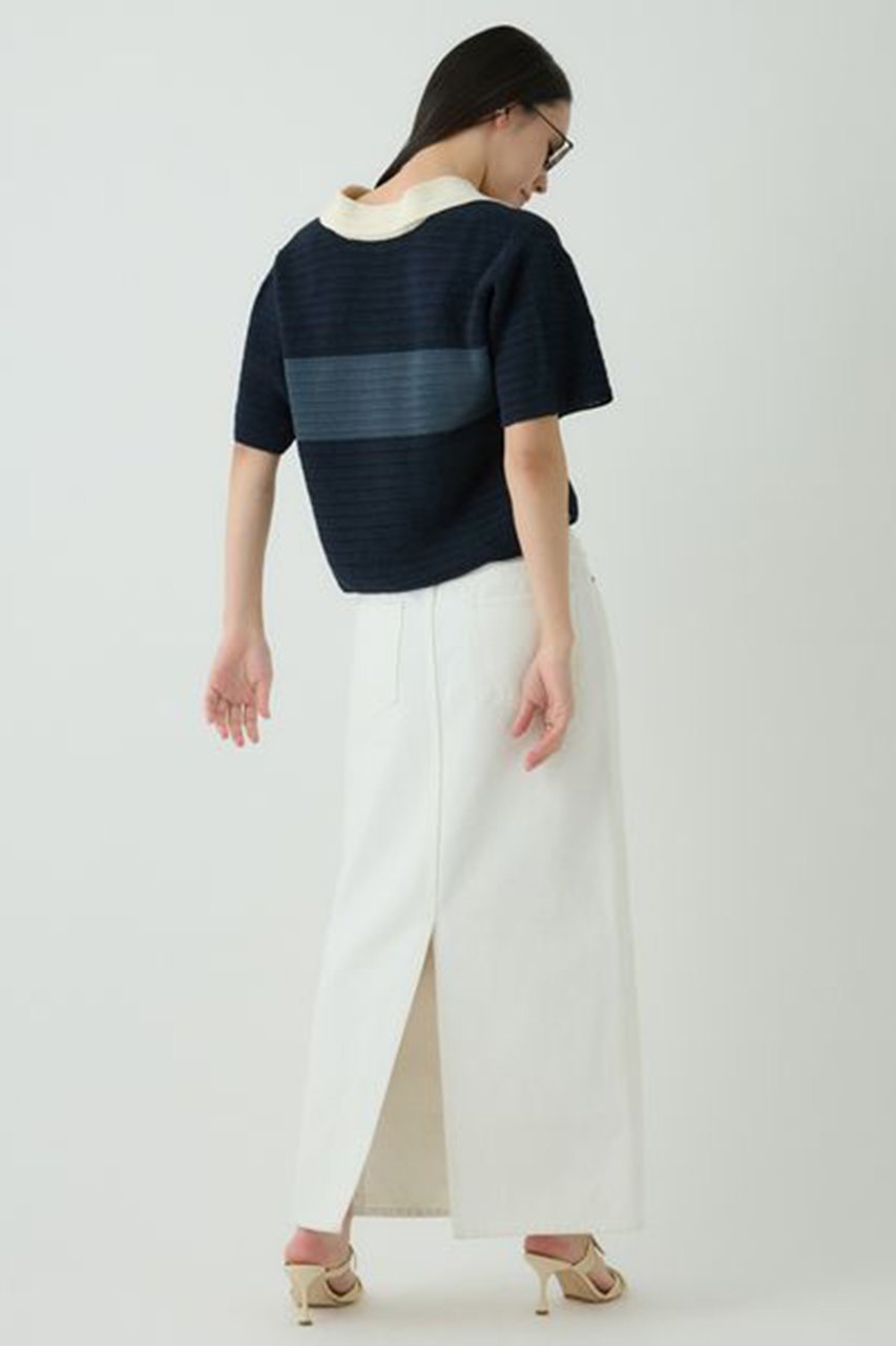 【カオス/Chaos】の【WHY NOT NOW】プルーフデニムスカート 人気、トレンドファッション・服の通販 founy(ファニー) 　ファッション　Fashion　レディースファッション　Fashion for Women　スカート　Skirts　デニムスカート・カジュアルスカート　Denim Skirts　ロングスカート　Long Skirts / Maxi & Midi Skirts　シンプル　Simple, Minimal　デニム　Denim, Jeans Material　ロング　Long, Long-Length　other-4|ID: prp329100004358401 ipo3291000000032824719