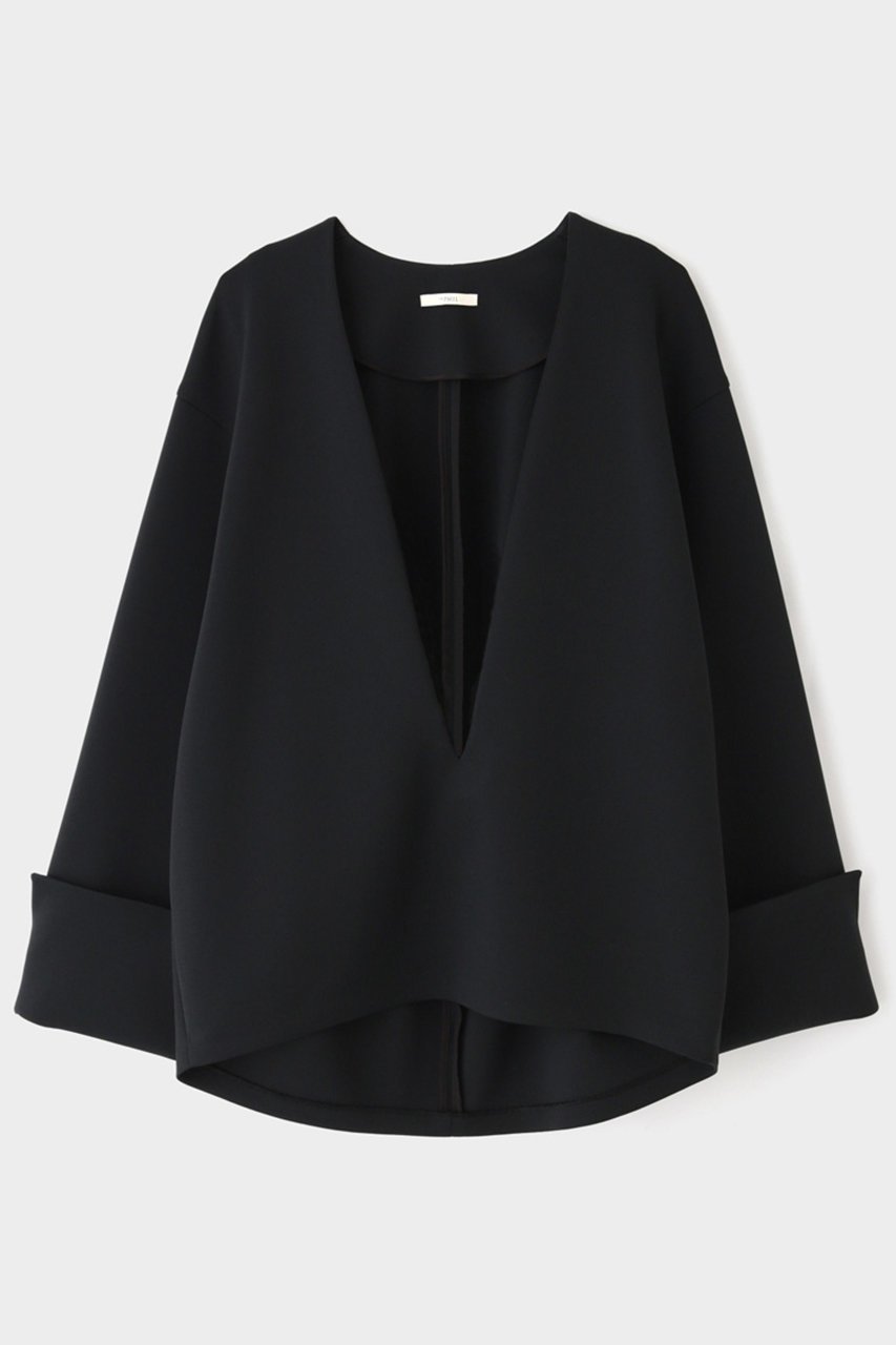 【ル フィル/LE PHIL】のスキューバジャージーブラウス 人気、トレンドファッション・服の通販 founy(ファニー) ファッション Fashion レディースファッション Fashion for Women トップス・カットソー Cut & Sew Tops シャツ・ブラウス・オフィスカジュアル Elegant Blouses & Button-Ups スリーブ Sleeve, Long Sleeve / Short Sleeve センター Center, Center Line ミックス Mix, Mixed Style ロング Long, Long-Length エレガント 上品 Elegant 再入荷 Restock / Back in Stock other-1|ID: prp329100004358411 ipo3291000000032869975