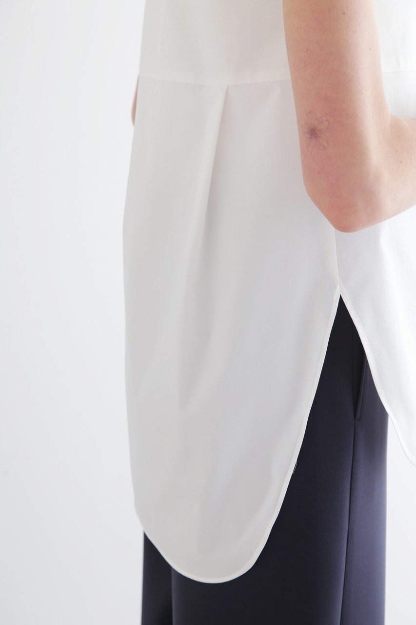 【ル フィル/LE PHIL】のSOLOTEXコンビブロードショートシャツ 人気、トレンドファッション・服の通販 founy(ファニー) 　ファッション　Fashion　レディースファッション　Fashion for Women　トップス・カットソー　Cut & Sew Tops　キャミソール&ノースリーブ　Camisoles & Sleeveless Tops　シャツ・ブラウス・オフィスカジュアル　Elegant Blouses & Button-Ups　カットソー　Cut and Sewn Top　スウェット / スエット　Sweatshirt, Sweatwear　ストレッチ　Stretch, Stretchy Fabric　ノースリーブ　Sleeveless, No-Sleeve　other-6|ID: prp329100004358417 ipo3291000000035895299