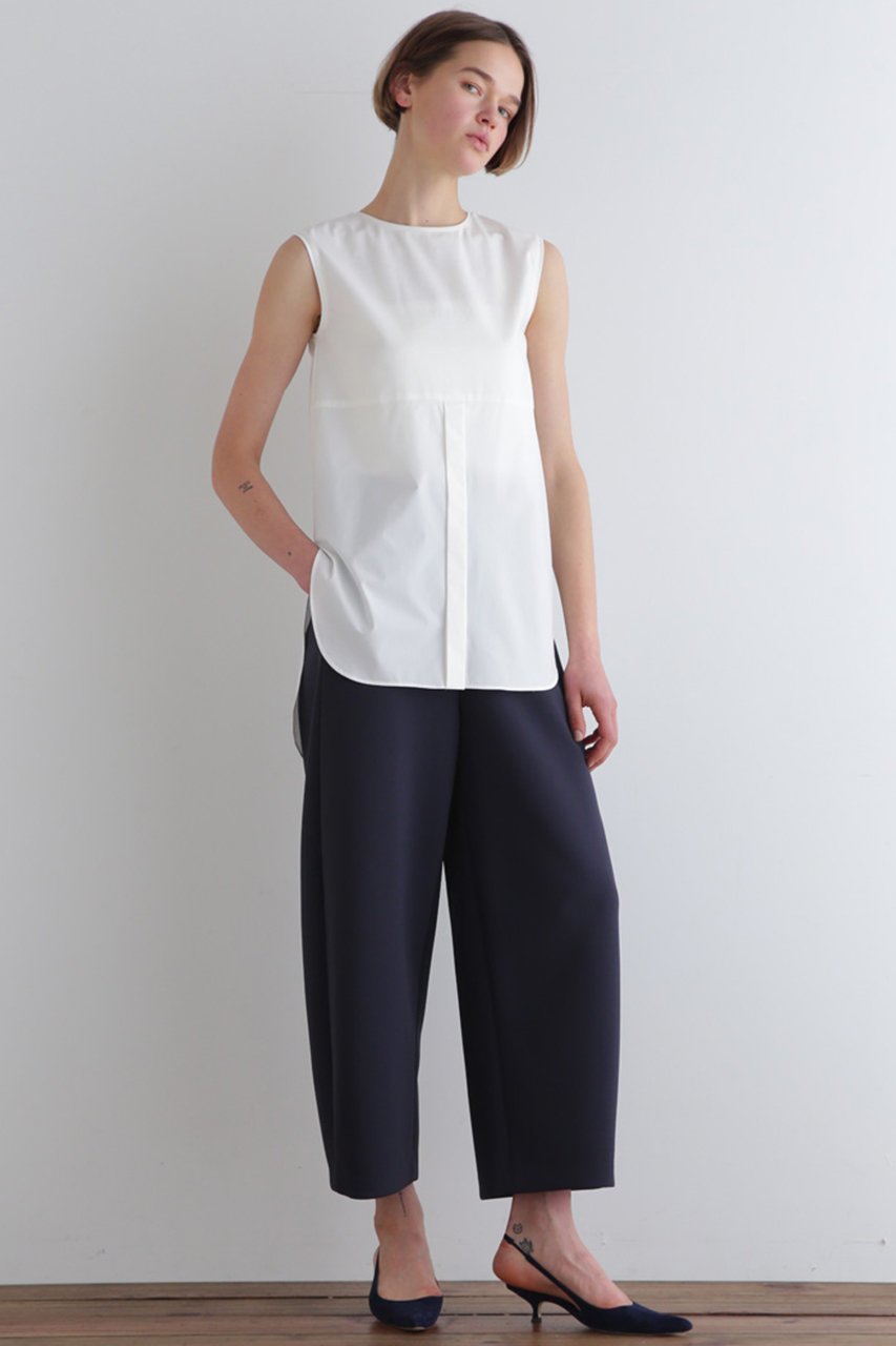 【ル フィル/LE PHIL】のSOLOTEXコンビブロードショートシャツ 人気、トレンドファッション・服の通販 founy(ファニー) 　ファッション　Fashion　レディースファッション　Fashion for Women　トップス・カットソー　Cut & Sew Tops　キャミソール&ノースリーブ　Camisoles & Sleeveless Tops　シャツ・ブラウス・オフィスカジュアル　Elegant Blouses & Button-Ups　カットソー　Cut and Sewn Top　スウェット / スエット　Sweatshirt, Sweatwear　ストレッチ　Stretch, Stretchy Fabric　ノースリーブ　Sleeveless, No-Sleeve　other-7|ID: prp329100004358417 ipo3291000000035895300