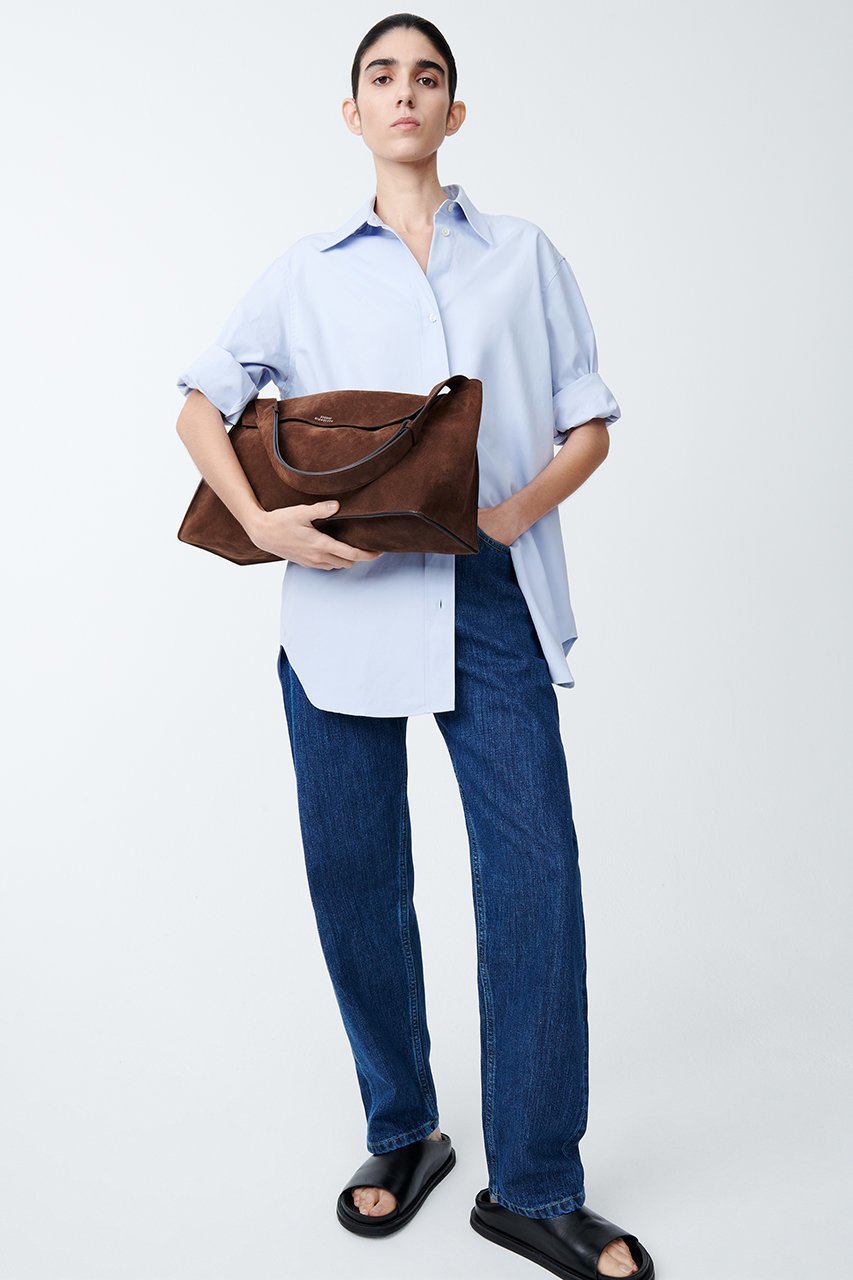 【スタジオ ニコルソン/STUDIO NICHOLSON】の【UNISEX】SHIBORU スエード ショルダーバッグ 人気、トレンドファッション・服の通販 founy(ファニー) 　ファッション　Fashion　レディースファッション　Fashion for Women　バッグ　Bags　ユニセックス　Unisex, Genderless　シンプル　Simple, Minimal　other-8|ID: prp329100004358425 ipo3291000000032783622