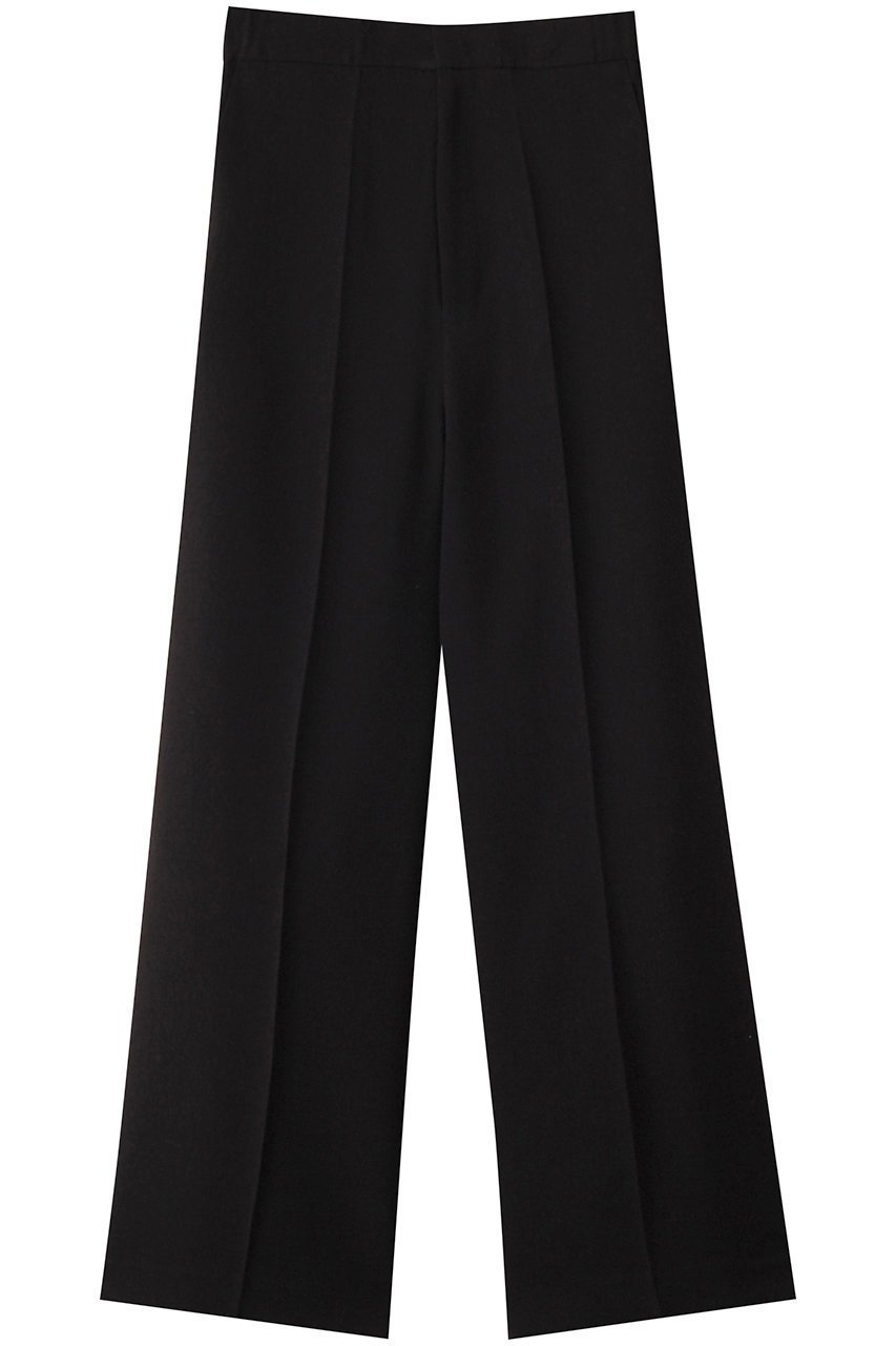 【エムダブリュー/MW】のトリアセテート(L) ワイドパンツ インテリア・キッズ・メンズ・レディースファッション・服の通販 founy(ファニー) 　ファッション　Fashion　レディースファッション　Fashion for Women　パンツ　Pants & Trousers　ジャケット　Jacket, Outerwear　セットアップ　Set-Up, Coordinated Outfit　センター　Center, Center Line　ドレープ　Drape, Draping Fabric　リネン　Linen, Linen Fabric　ワイド　Wide, Wide Fit　エレガント 上品　Elegant　再入荷　Restock / Back in Stock　ブラック|ID: prp329100004358427 ipo3291000000032929974