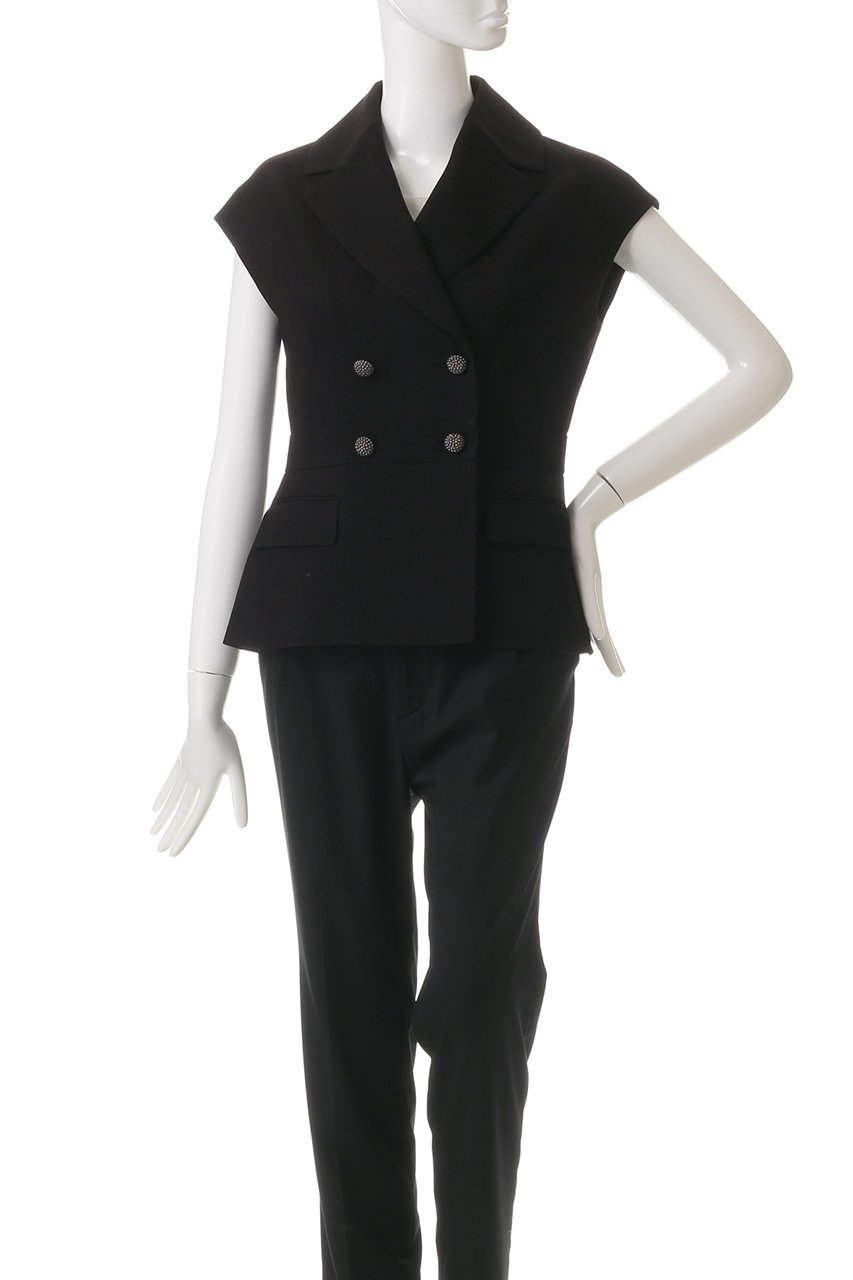 【エムダブリュー/MW】のトリアセテート(L)テーラード フレンチスリーブ ジャケット 人気、トレンドファッション・服の通販 founy(ファニー) 　ファッション　Fashion　レディースファッション　WOMEN　アウター　Coat Outerwear　ジャケット　Jackets　シェイプ　Shape　ジャケット　Jacket　スリーブ　Sleeve　セットアップ　Set Up　テーラード　Tailored　ドレープ　Drape　フレンチ　French　ベスト　Vest　リネン　Linen　再入荷　Restock/Back In Stock/Re Arrival　other-2|ID: prp329100004358428 ipo3291000000031344060
