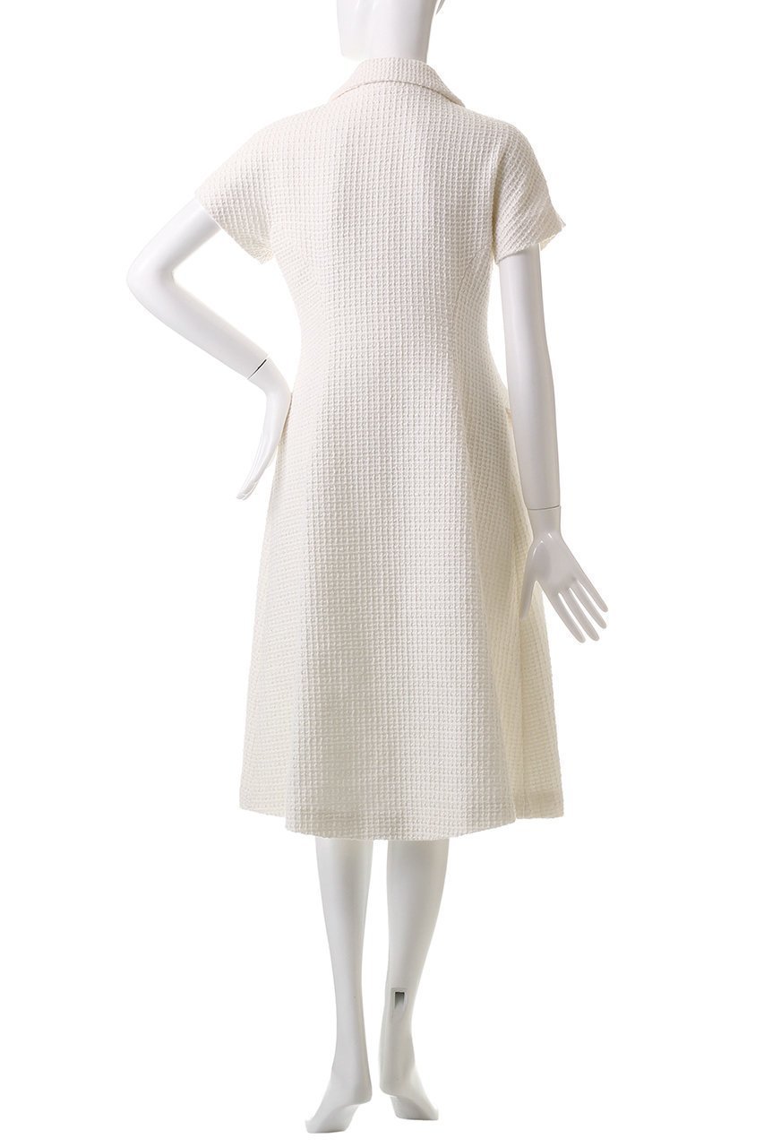【エムダブリュー/MW】のワッフルラメツツイード ドレス 人気、トレンドファッション・服の通販 founy(ファニー) 　ファッション　Fashion　レディースファッション　Fashion for Women　ワンピース　Dresses　フォーマル・パーティードレス・結婚式用ドレス　Elegant & Casual Dresses　チュニック　Tunic Tops & Dresses　チュニック　Tunic, Long Top　ツイード　Twill, Twill Weave　ドレス　Dress, One-Piece　フィット　Fit, Slim Fit　フレア　Flare, Flared　ロング　Long, Long-Length　羽織　Haori, Light Jacket　other-4|ID: prp329100004358431 ipo3291000000032872516