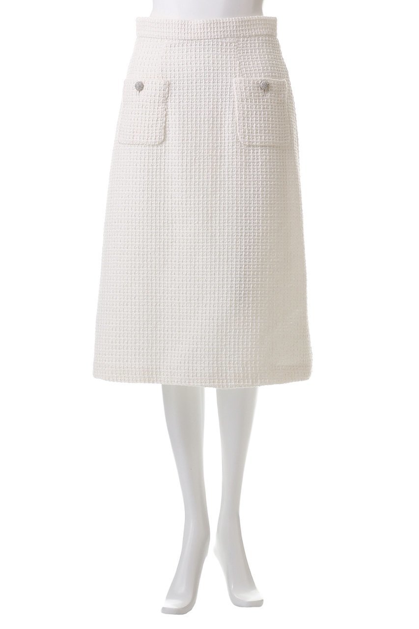 【エムダブリュー/MW】のワッフルラメツイード スカート 人気、トレンドファッション・服の通販 founy(ファニー) 　ファッション　Fashion　レディースファッション　WOMEN　スカート　Skirt　ロングスカート　Long Skirt　おすすめ　Recommend　ジャケット　Jacket　セットアップ　Set Up　ツイード　Tweed　ポケット　Pocket　ロング　Long　エレガント 上品　Elegant　other-2|ID: prp329100004358432 ipo3291000000031344116