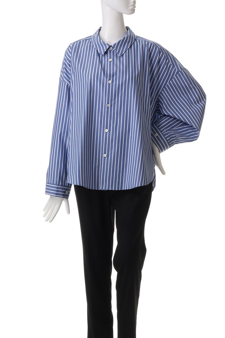 【ミディウミソリッド/MIDIUMISOLID】のdropped shoulder wide shirt.R シャツ 人気、トレンドファッション・服の通販 founy(ファニー) 　ファッション　Fashion　レディースファッション　Fashion for Women　トップス・カットソー　Cut & Sew Tops　シャツ・ブラウス・オフィスカジュアル　Elegant Blouses & Button-Ups　ショルダー　Shoulder, Shoulder Strap　シンプル　Simple, Minimal　スリット　Slit, Slit Detail　スリーブ　Sleeve, Long Sleeve / Short Sleeve　トレンド　Trend, Trending Now　ドロップ　Drop Shoulder, Dropped Style　ロング　Long, Long-Length　other-2|ID: prp329100004358435 ipo3291000000034336390