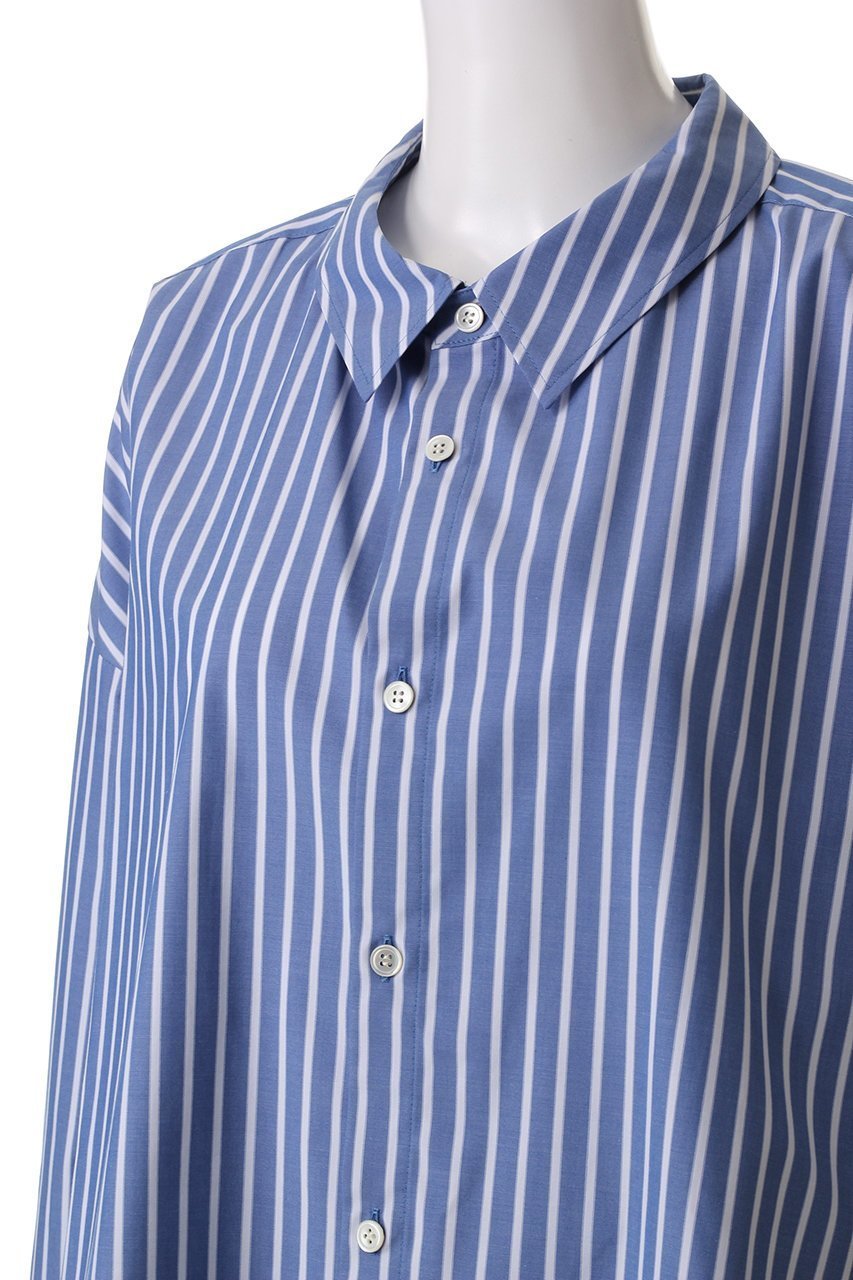 【ミディウミソリッド/MIDIUMISOLID】のdropped shoulder wide shirt.R シャツ 人気、トレンドファッション・服の通販 founy(ファニー) 　ファッション　Fashion　レディースファッション　Fashion for Women　トップス・カットソー　Cut & Sew Tops　シャツ・ブラウス・オフィスカジュアル　Elegant Blouses & Button-Ups　ショルダー　Shoulder, Shoulder Strap　シンプル　Simple, Minimal　スリット　Slit, Slit Detail　スリーブ　Sleeve, Long Sleeve / Short Sleeve　トレンド　Trend, Trending Now　ドロップ　Drop Shoulder, Dropped Style　ロング　Long, Long-Length　other-5|ID: prp329100004358435 ipo3291000000034336396