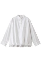 【ミディウミソリッド/MIDIUMISOLID】のballon shirtPO.R シャツ 人気、トレンドファッション・服の通販 founy(ファニー) ファッション Fashion レディースファッション WOMEN トップス・カットソー Tops/Tshirt シャツ/ブラウス Shirts/Blouses 2025年 2025 2025春夏・S/S Ss,Spring/Summer,2025 スタンド Stand スリーブ Sleeve バルーン Balloon ロング Long 夏 Summer 春 Spring S/S・春夏 Ss・Spring/Summer thumbnail off white|ID: prp329100004358436 ipo3291000000030462931