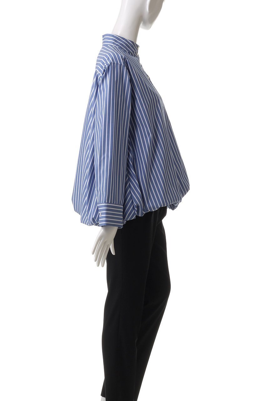 【ミディウミソリッド/MIDIUMISOLID】のballon shirtPO.R シャツ 人気、トレンドファッション・服の通販 founy(ファニー) 　ファッション　Fashion　レディースファッション　Fashion for Women　トップス・カットソー　Cut & Sew Tops　シャツ・ブラウス・オフィスカジュアル　Elegant Blouses & Button-Ups　スタンド　Stand Collar, Upright Stand　スリーブ　Sleeve, Long Sleeve / Short Sleeve　バルーン　Balloon, Balloon Silhouette　ロング　Long, Long-Length　other-3|ID: prp329100004358436 ipo3291000000035516580