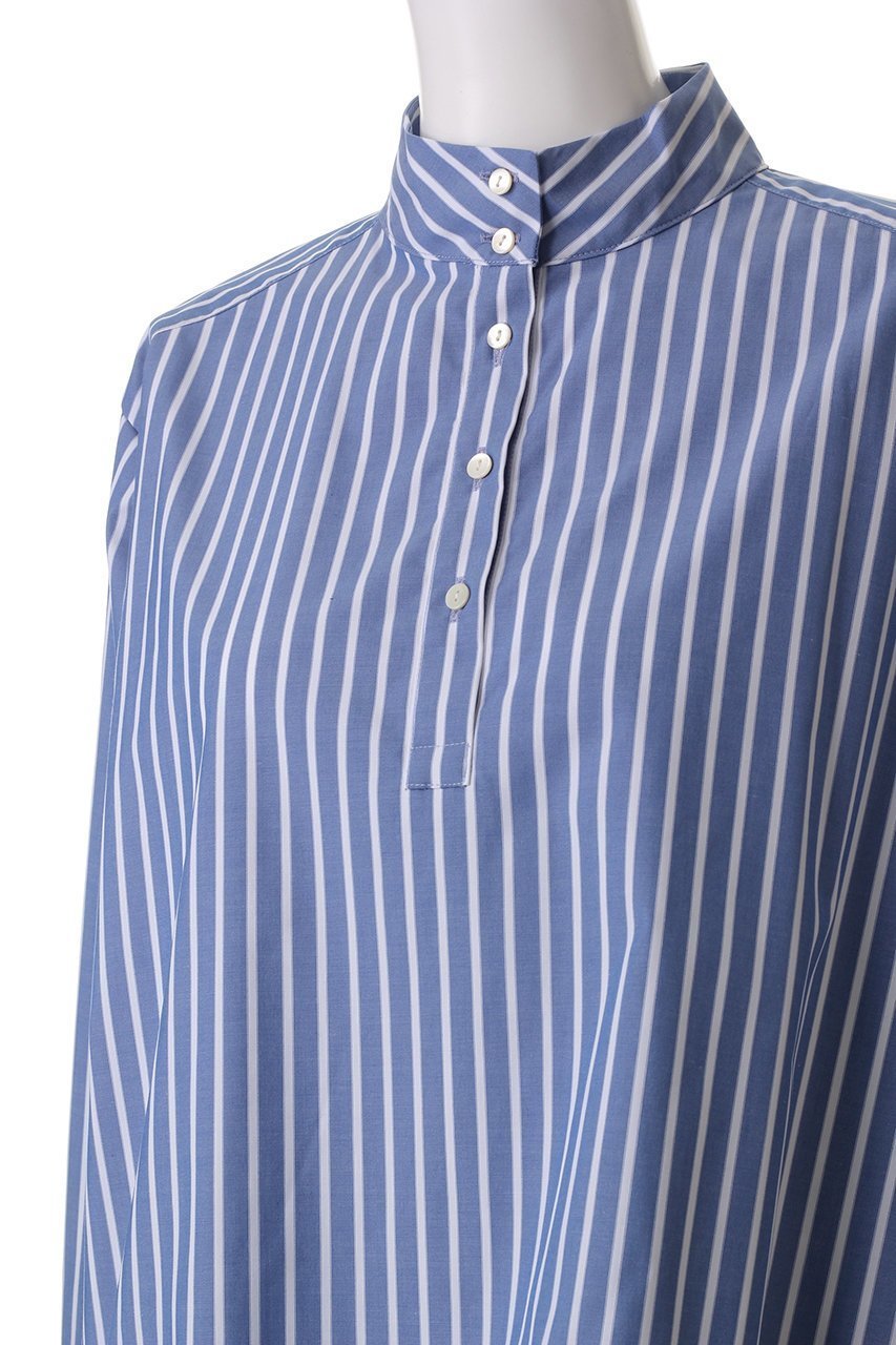 【ミディウミソリッド/MIDIUMISOLID】のballon shirtPO.R シャツ 人気、トレンドファッション・服の通販 founy(ファニー) 　ファッション　Fashion　レディースファッション　Fashion for Women　トップス・カットソー　Cut & Sew Tops　シャツ・ブラウス・オフィスカジュアル　Elegant Blouses & Button-Ups　スタンド　Stand Collar, Upright Stand　スリーブ　Sleeve, Long Sleeve / Short Sleeve　バルーン　Balloon, Balloon Silhouette　ロング　Long, Long-Length　other-5|ID: prp329100004358436 ipo3291000000035516583