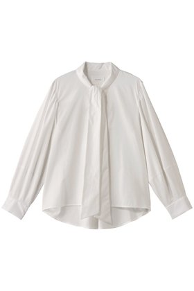 【ミディウミソリッド/MIDIUMISOLID】 ribbon tie shirt.S シャツ人気、トレンドファッション・服の通販 founy(ファニー) ファッション Fashion レディースファッション WOMEN トップス・カットソー Tops/Tshirt シャツ/ブラウス Shirts/Blouses 2025年 2025 2025春夏・S/S Ss,Spring/Summer,2025 エレガント 上品 Elegant スリーブ Sleeve ロング Long 夏 Summer 春 Spring S/S・春夏 Ss・Spring/Summer |ID:prp329100004358437