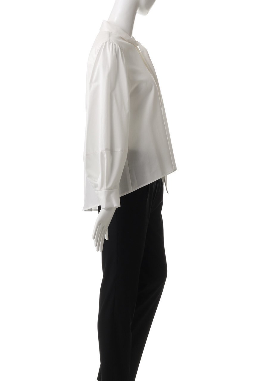 【ミディウミソリッド/MIDIUMISOLID】のribbon tie shirt.S シャツ 人気、トレンドファッション・服の通販 founy(ファニー) 　ファッション　Fashion　レディースファッション　Fashion for Women　トップス・カットソー　Cut & Sew Tops　シャツ・ブラウス・オフィスカジュアル　Elegant Blouses & Button-Ups　エレガント 上品　Elegant　スリーブ　Sleeve, Long Sleeve / Short Sleeve　ロング　Long, Long-Length　other-3|ID: prp329100004358437 ipo3291000000035412287