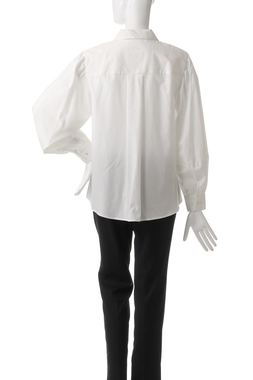 【ミディウミソリッド/MIDIUMISOLID】のribbon tie shirt.S シャツ 人気、トレンドファッション・服の通販 founy(ファニー) 　ファッション　Fashion　レディースファッション　Fashion for Women　トップス・カットソー　Cut & Sew Tops　シャツ・ブラウス・オフィスカジュアル　Elegant Blouses & Button-Ups　エレガント 上品　Elegant　スリーブ　Sleeve, Long Sleeve / Short Sleeve　ロング　Long, Long-Length　other-4|ID: prp329100004358437 ipo3291000000035412288