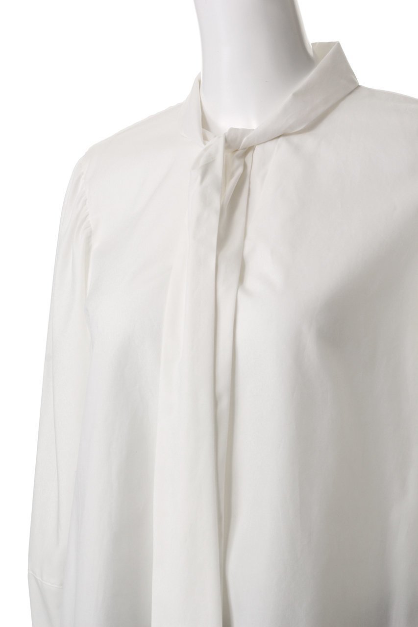 【ミディウミソリッド/MIDIUMISOLID】のribbon tie shirt.S シャツ 人気、トレンドファッション・服の通販 founy(ファニー) 　ファッション　Fashion　レディースファッション　Fashion for Women　トップス・カットソー　Cut & Sew Tops　シャツ・ブラウス・オフィスカジュアル　Elegant Blouses & Button-Ups　エレガント 上品　Elegant　スリーブ　Sleeve, Long Sleeve / Short Sleeve　ロング　Long, Long-Length　other-5|ID: prp329100004358437 ipo3291000000035412289