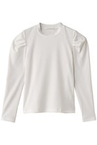 【ミディウミソリッド/MIDIUMISOLID】のpower shoulder rib PO.S プルオーバー 人気、トレンドファッション・服の通販 founy(ファニー) ファッション Fashion レディースファッション WOMEN トップス・カットソー Tops/Tshirt シャツ/ブラウス Shirts/Blouses ロング / Tシャツ T-Shirts プルオーバー Pullover カットソー Cut and Sewn 2025年 2025 2025春夏・S/S Ss,Spring/Summer,2025 なめらか Smooth インナー Inner エレガント 上品 Elegant コンパクト Compact シンプル Simple スリーブ Sleeve リュクス Luxe ロング Long 夏 Summer 春 Spring S/S・春夏 Ss・Spring/Summer thumbnail off white|ID: prp329100004358438 ipo3291000000030462939