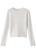 【ミディウミソリッド/MIDIUMISOLID】のlace knitting tight PO.S プルオーバー 人気、トレンドファッション・服の通販 founy(ファニー) ファッション Fashion レディースファッション WOMEN トップス・カットソー Tops/Tshirt ニット Knit Tops プルオーバー Pullover 2025年 2025 2025春夏・S/S Ss,Spring/Summer,2025 おすすめ Recommend コンパクト Compact シアー Sheer ファブリック Fabric レース Race ワイド Wide エレガント 上品 Elegant 夏 Summer 春 Spring S/S・春夏 Ss・Spring/Summer thumbnail off white|ID: prp329100004358439 ipo3291000000030462943