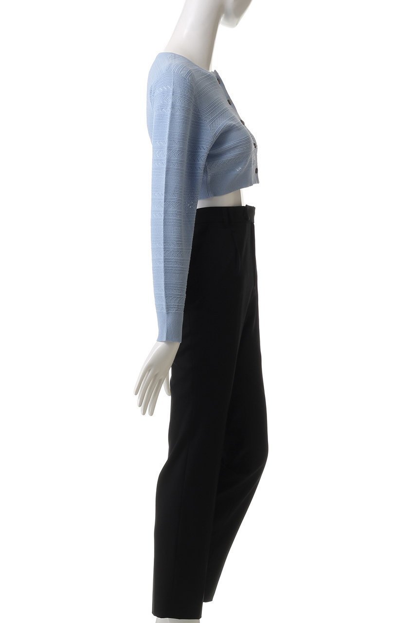 【ミディウミソリッド/MIDIUMISOLID】のlace knitting short CD.S カーディガン 人気、トレンドファッション・服の通販 founy(ファニー) 　ファッション　Fashion　レディースファッション　Fashion for Women　トップス・カットソー　Cut & Sew Tops　ニット　Knit Tops & Sweaters　カーディガン・羽織り　Layered Style Cardigans　カーディガン　Cardigan, Knitwear　シアー　Sheer, See-Through　ショート　Short, Short Length　トレンド　Trend, Trending Now　バランス　Balance, Style Balance　フロント　Front, Front Design　ボトム　Bottoms, Lower Wear　レース　Lace, Lace Fabric　ワイド　Wide, Wide Fit　今季　This Season, Current Season　other-3|ID: prp329100004358440 ipo3291000000032952680