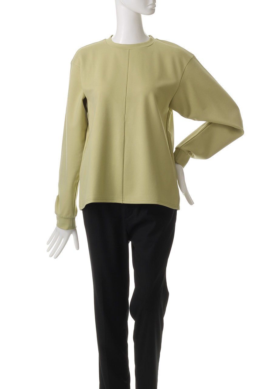 【ミディウミソリッド/MIDIUMISOLID】のfront seem long T.R Tシャツ 人気、トレンドファッション・服の通販 founy(ファニー) 　ファッション　Fashion　レディースファッション　WOMEN　トップス・カットソー　Tops/Tshirt　シャツ/ブラウス　Shirts/Blouses　ロング / Tシャツ　T-Shirts　カットソー　Cut and Sewn　シンプル　Simple　ストレッチ　Stretch　スリーブ　Sleeve　ファブリック　Fabric　ロング　Long　other-2|ID: prp329100004358441 ipo3291000000031344196