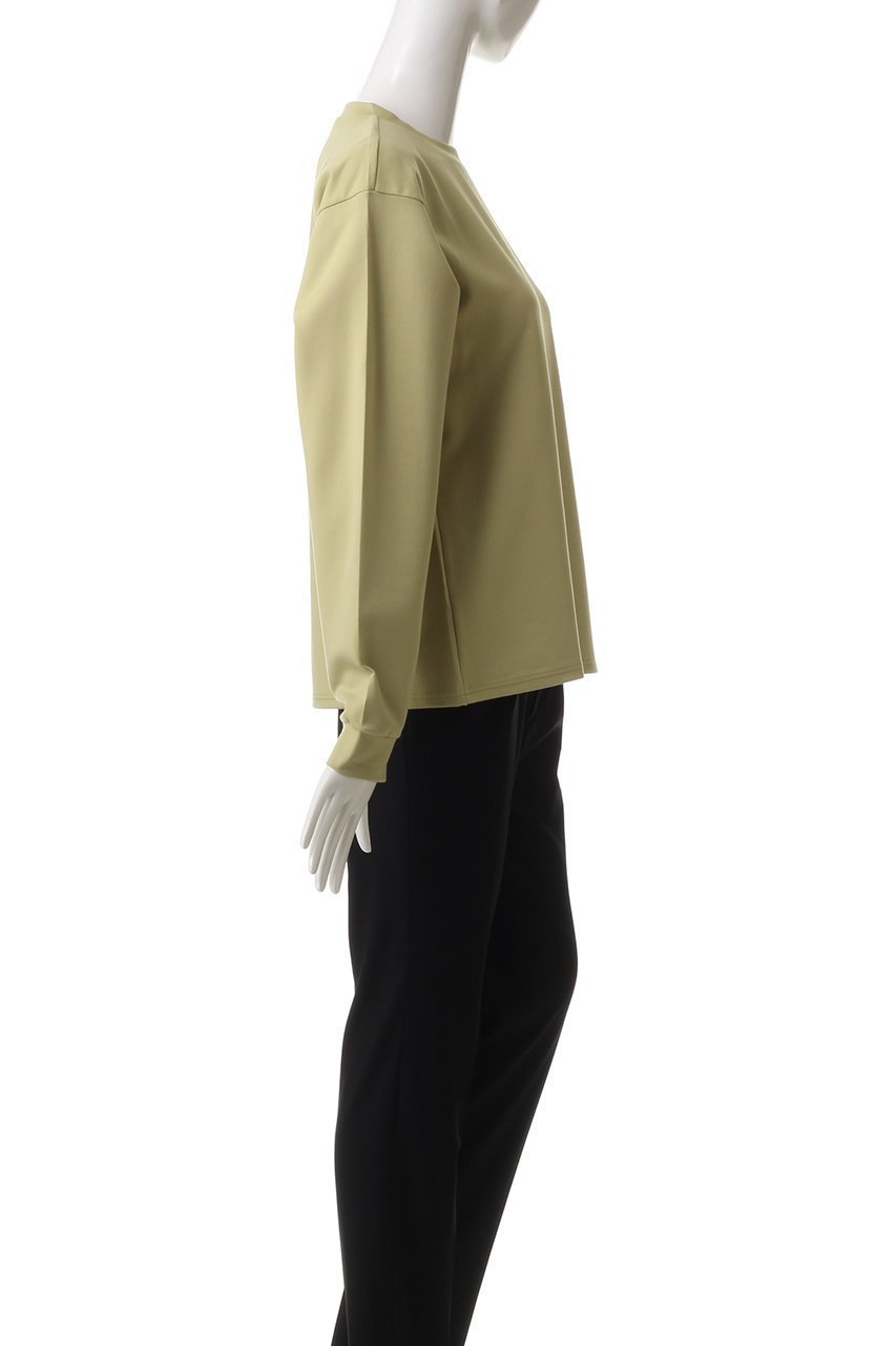 【ミディウミソリッド/MIDIUMISOLID】のfront seem long T.R Tシャツ 人気、トレンドファッション・服の通販 founy(ファニー) 　ファッション　Fashion　レディースファッション　Fashion for Women　トップス・カットソー　Cut & Sew Tops　シャツ・ブラウス・オフィスカジュアル　Elegant Blouses & Button-Ups　ロングTシャツ・Tシャツ　Longline T-Shirts & Tees　カットソー・ベーシックTシャツ　Cut-and-Sewn Tops / Stretch Tees & Basics　シンプル　Simple, Minimal　ストレッチ　Stretch, Stretchy Fabric　スリーブ　Sleeve, Long Sleeve / Short Sleeve　ファブリック　Fabric, Textile　ロング　Long, Long-Length　other-3|ID: prp329100004358441 ipo3291000000034604926