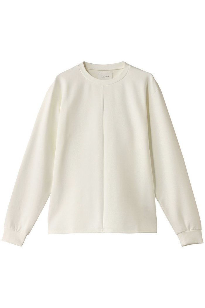 【ミディウミソリッド/MIDIUMISOLID】のfront seem long T.R Tシャツ インテリア・キッズ・メンズ・レディースファッション・服の通販 founy(ファニー) https://founy.com/ ファッション Fashion レディースファッション Fashion for Women トップス・カットソー Cut & Sew Tops シャツ・ブラウス・オフィスカジュアル Elegant Blouses & Button-Ups ロングTシャツ・Tシャツ Longline T-Shirts & Tees カットソー・ベーシックTシャツ Cut-and-Sewn Tops / Stretch Tees & Basics シンプル Simple, Minimal ストレッチ Stretch, Stretchy Fabric スリーブ Sleeve, Long Sleeve / Short Sleeve ファブリック Fabric, Textile ロング Long, Long-Length |ID: prp329100004358441 ipo3291000000035533476