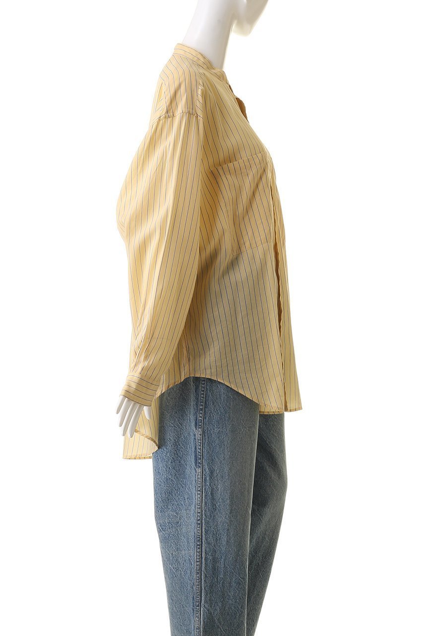 【シンゾーン/Shinzone】のスタンドカラー DADDY シャツ 人気、トレンドファッション・服の通販 founy(ファニー) 　ファッション　Fashion　レディースファッション　WOMEN　トップス・カットソー　Tops/Tshirt　シャツ/ブラウス　Shirts/Blouses　おすすめ　Recommend　スタイリッシュ　Stylish　スタンド　Stand　ストライプ　Stripe　スリーブ　Sleeve　デニム　Denim　ロング　Long　エレガント 上品　Elegant　定番　Standard　other-3|ID: prp329100004358448 ipo3291000000031344269