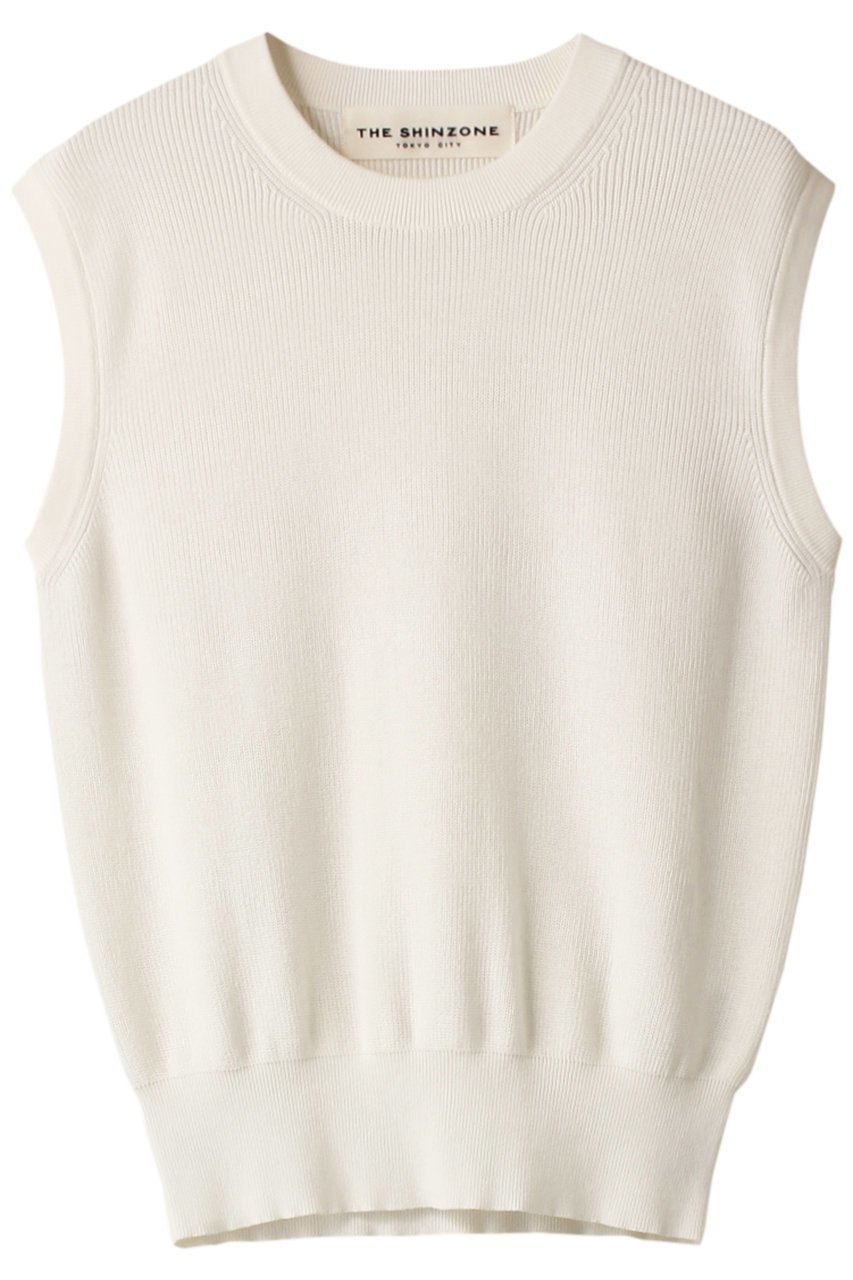 【シンゾーン/Shinzone】のハイツイストコットンニットベスト インテリア・キッズ・メンズ・レディースファッション・服の通販 founy(ファニー) 　ファッション　Fashion　レディースファッション　Fashion for Women　トップス・カットソー　Cut & Sew Tops　ニット　Knit Tops & Sweaters　ベスト&ジレ / 重ね着スタイル　Vests & Gilets　カジュアルプルオーバー・ニットトップス　Pullovers & Knit Tops / Casual Pullovers　インナー　Innerwear　コンパクト　Compact, Small Size　ベスト　Vest, Waistcoat　ロング　Long, Long-Length　ホワイト|ID: prp329100004358454 ipo3291000000032953107