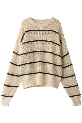 【シンゾーン/Shinzone】のC/LI メッシュストライプニット 人気、トレンドファッション・服の通販 founy(ファニー) ファッション Fashion レディースファッション WOMEN トップス・カットソー Tops/Tshirt ニット Knit Tops プルオーバー Pullover ストライプ Stripe デニム Denim トレンド Trend プリーツ Pleats メッシュ Mesh リネン Linen |ID:prp329100004358458