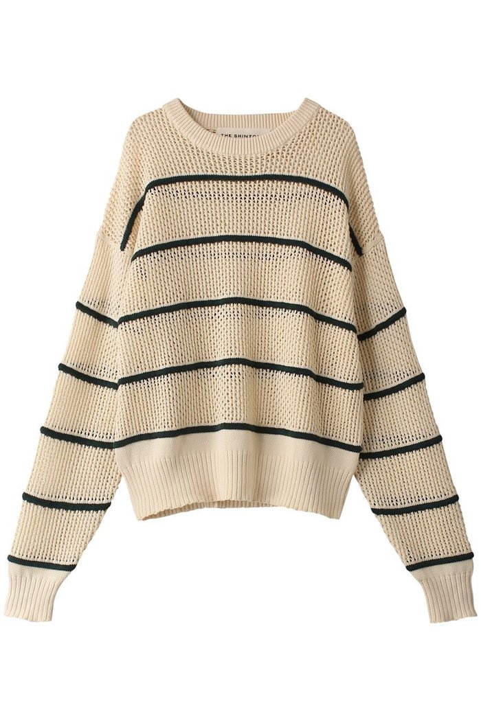 【シンゾーン/Shinzone】のC/LI メッシュストライプニット インテリア・キッズ・メンズ・レディースファッション・服の通販 founy(ファニー) https://founy.com/ ファッション Fashion レディースファッション Fashion for Women トップス・カットソー Cut & Sew Tops ニット Knit Tops & Sweaters カジュアルプルオーバー・ニットトップス Pullovers & Knit Tops / Casual Pullovers ストライプ Stripe, Striped Pattern デニム Denim, Jeans Material トレンド Trend, Trending Now プリーツ Pleats, Pleated メッシュ Mesh, Net Fabric リネン Linen, Linen Fabric |ID: prp329100004358458 ipo3291000000032953127