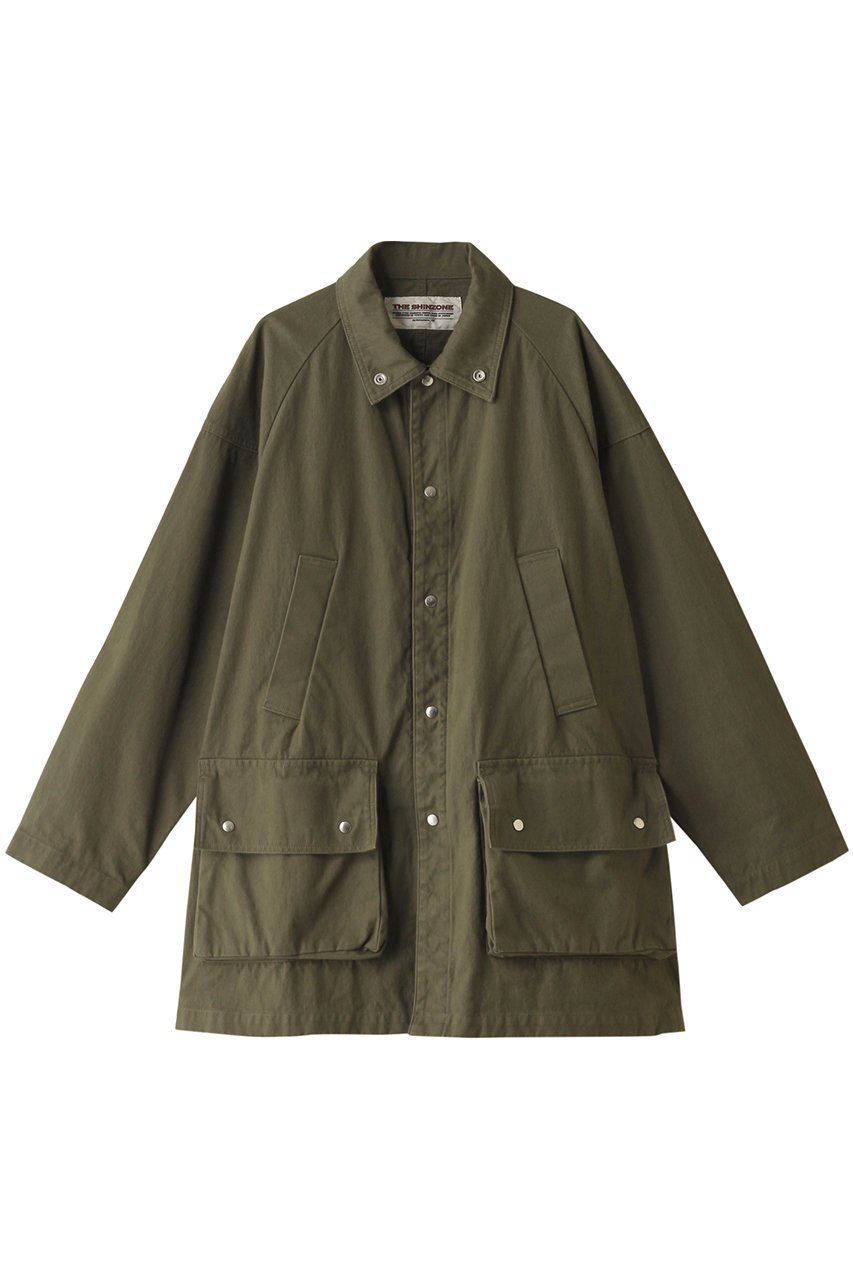 【シンゾーン/Shinzone】のダックコート インテリア・キッズ・メンズ・レディースファッション・服の通販 founy(ファニー) 　ファッション　Fashion　レディースファッション　Fashion for Women　アウター　Coat / Outerwear Collection　コート・ロングコート・ピーコート　Long Coats, Peacoats & More　ショート　Short, Short Length　フラップ　Flap, Flap Pocket　ポケット　Pocket, Pocket Detail　ミドル　Middle Length, Mid Height　メタル　Metal, Metal Parts　カーキ|ID: prp329100004358463 ipo3291000000032932411