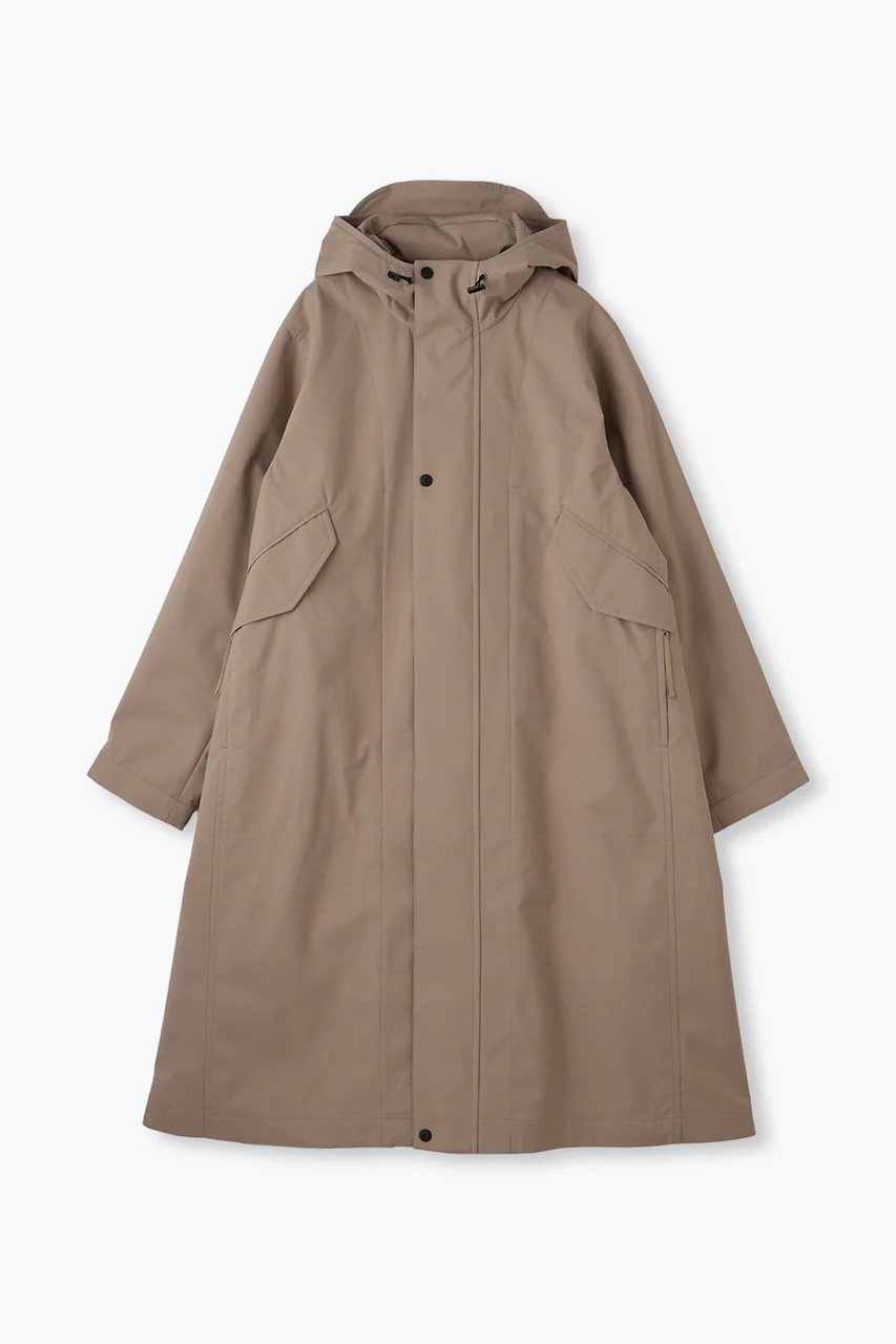 【レリル/lelill】のモッズフーディーコート インテリア・キッズ・メンズ・レディースファッション・服の通販 founy(ファニー) 　ファッション　Fashion　レディースファッション　Fashion for Women　アウター　Coat / Outerwear Collection　コート・ロングコート・ピーコート　Long Coats, Peacoats & More　トレンド　Trend, Trending Now　ポケット　Pocket, Pocket Detail　モッズコート　Mods Coat, Military Parka　ロング　Long, Long-Length　グレージュ|ID: prp329100004358464 ipo3291000000032926347