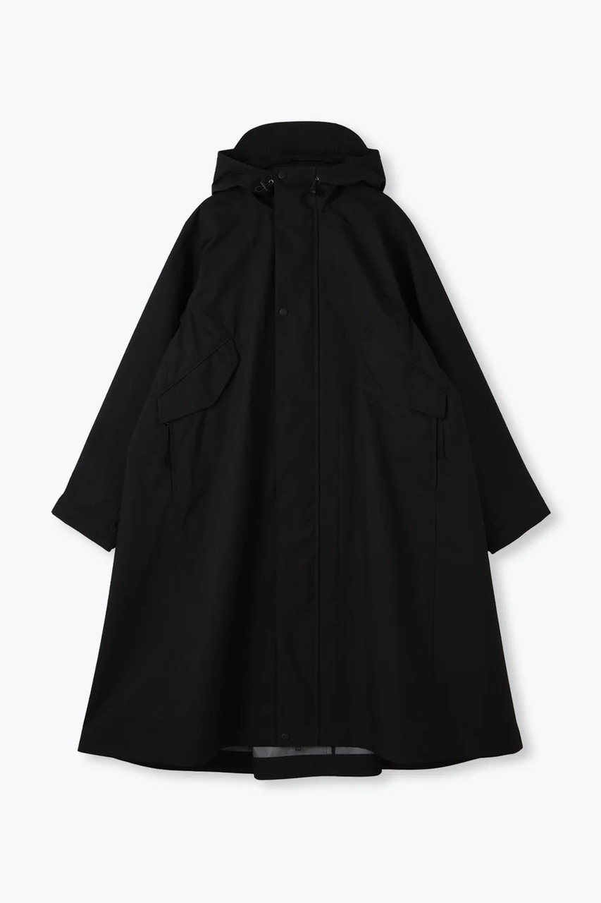 【レリル/lelill】のモッズフーディーコート インテリア・キッズ・メンズ・レディースファッション・服の通販 founy(ファニー) 　ファッション　Fashion　レディースファッション　Fashion for Women　アウター　Coat / Outerwear Collection　コート・ロングコート・ピーコート　Long Coats, Peacoats & More　トレンド　Trend, Trending Now　ポケット　Pocket, Pocket Detail　モッズコート　Mods Coat, Military Parka　ロング　Long, Long-Length　ブラック|ID: prp329100004358464 ipo3291000000036404933