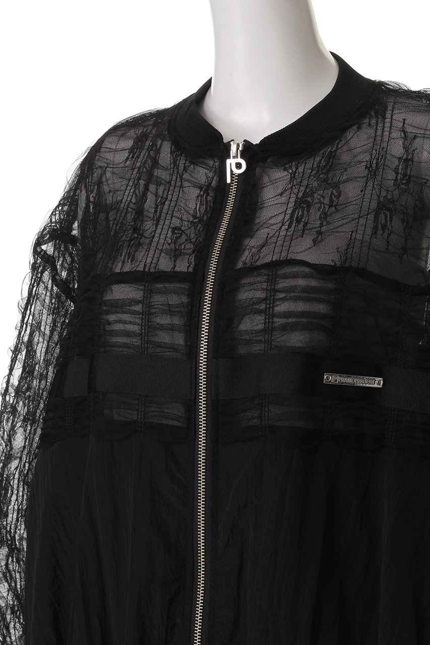 【プランク プロジェクト/PRANK PROJECT】のシャーリングレースブルゾン / Shirring Lace Blouson 人気、トレンドファッション・服の通販 founy(ファニー) ファッション Fashion レディースファッション Fashion for Women アウター Coat / Outerwear Collection レディースジャケット・軽アウター Jackets ブルゾンジャケット・スポーティアウター Blouson Jackets おすすめ Recommended / Our Picks インナー Innerwear エレガント 上品 Elegant シャーリング Shirring, Ruched ジャケット Jacket, Outerwear スポーティ Sporty, Casual Athletic デニム Denim, Jeans Material パーカー Hoodie, Parka ブルゾン Blouson, Bomber Jacket レース Lace, Lace Fabric ワッシャー Washer, Crinkled Finish ヴィンテージ Vintage Style 夏 Summer other-5|ID: prp329100004359677 ipo3291000000036796812