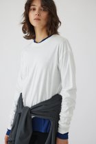 【リムアーク/RIM.ARK】のBasic long sleeve cut tops/トップス ホワイト|ID: prp329100004359678 ipo3291000000032376895